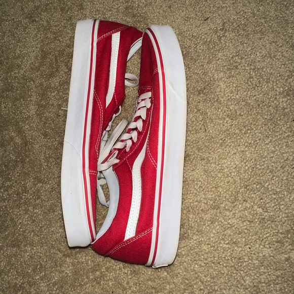Red Vans - Picture 3 of 3